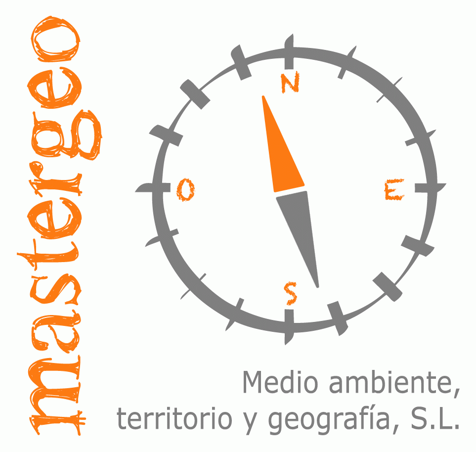 Logotipo Mastergeo. Medio Ambiente, Territorio y Geografía, S.L.